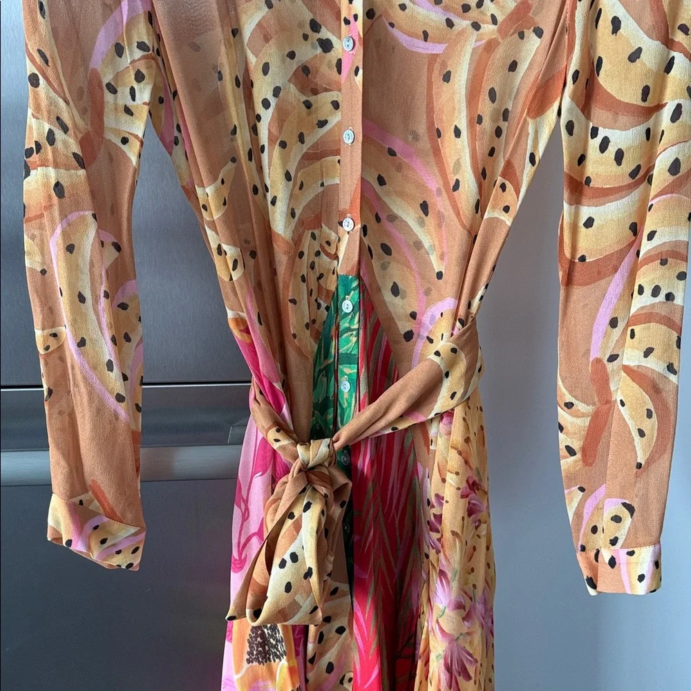 FARM Rio Women's Vibrant Long Sleeve Dress - Picture 5 of 6